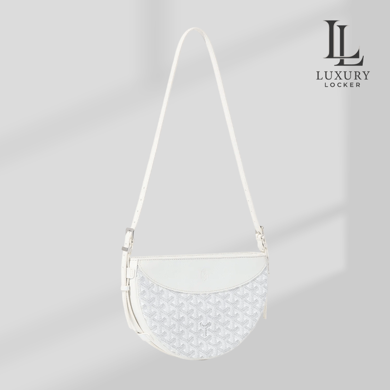 Goyard Hirondelle Bag white